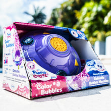 Load image into Gallery viewer, PoppinColorz™ Galactic Color Bubble Machine™ – Spins, Lights, Plays Music – Outdoor Toy for Kids Ages 6-96
