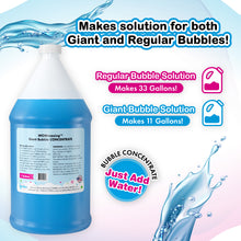 Load image into Gallery viewer, WOWMAZING Big Bubble Concentrate - By the Gallon - Just Add Water!