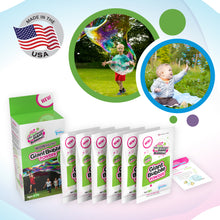 Load image into Gallery viewer, WOWmazing Bubble POWDER (6 packets) - Turns Dish Detergent into Giant Bubbles. Makes 6 GALLONS!
