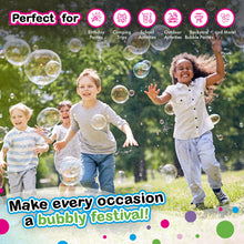 Load image into Gallery viewer, WOWmazing Bubble POWDER (6 packets) - Turns Dish Detergent into Giant Bubbles. Makes 6 GALLONS!
