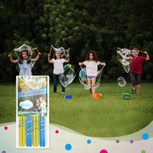 Load image into Gallery viewer, 4 Big Bubble Wands: Making Giant Bubbles. Great birthday activity and party favor. Giant Bubble Solution Not Included.