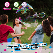 Load image into Gallery viewer, 4 Big Bubble Wands: Making Giant Bubbles. Great birthday activity and party favor. Giant Bubble Solution Not Included.