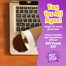 Load image into Gallery viewer, WatchMePrank DIY Coffee Cup Spill Prank Kit