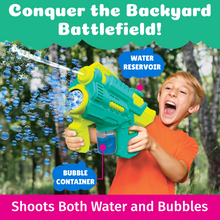 Load image into Gallery viewer, #1 PoppinColorz Hydra: 2-in-1 Water Blaster & Color Bubble Blaster - 2025 TOTY WINNER (Outdoor Toy of the Year Awards)