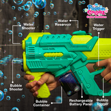 Load image into Gallery viewer, #1 PoppinColorz Hydra: 2-in-1 Water Blaster & Color Bubble Blaster - 2025 TOTY WINNER (Outdoor Toy of the Year Awards)